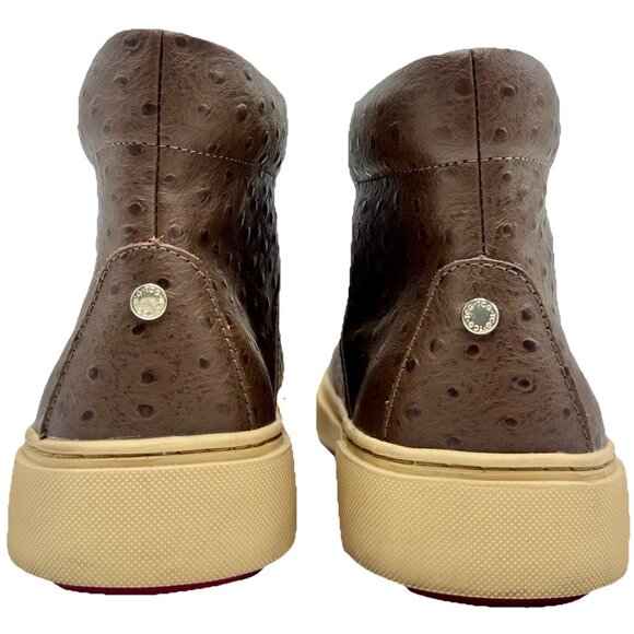 TCG Culver TCG-AW19-CUL-PLK Men’s Brown Leather Lifestyle Sneakers Shoes 10 - Picture 8 of 14